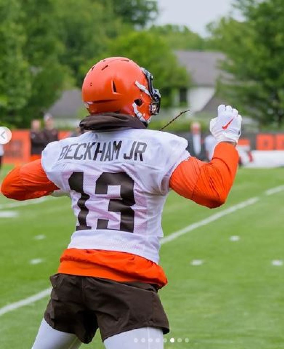 1200x1474 Odell Beckham Jr And Duke Johnson Limited In Browns Final Minicamp