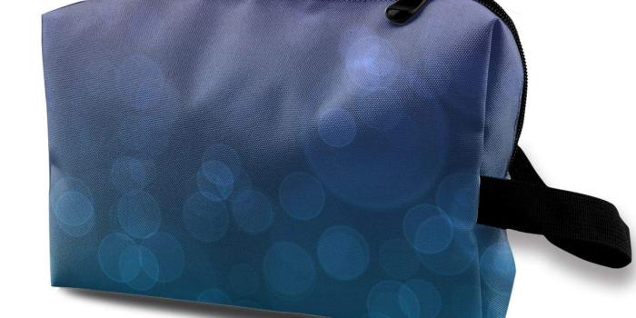 1200x1200 Amazon.com: Purple and Teal Wallpaper Makeup Bag/Travel Cosmetic