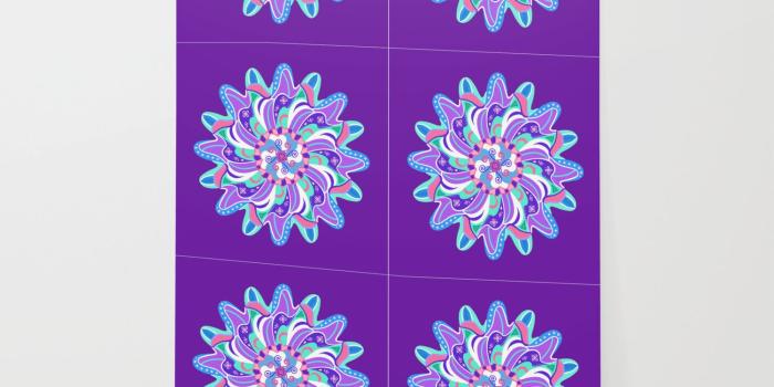 1500x1500 Deep Purple Wallpaper by deboranne | Society6