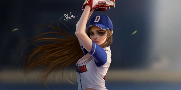 1920x1080 1600x900 Baseball Girl 1600x900 Resolution HD 4k Wallpapers