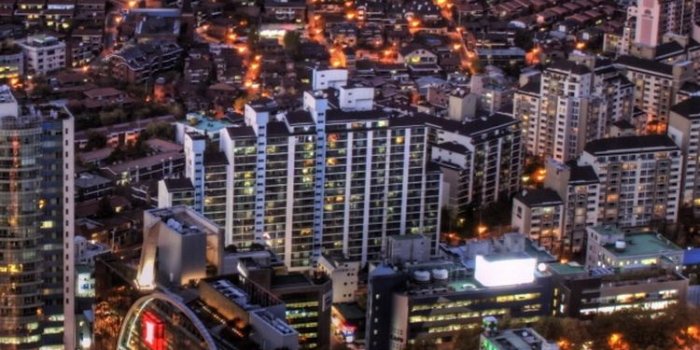 750x1334 Seoul At Night South Korea iPhone 6 Wallpaper HD - Free Download