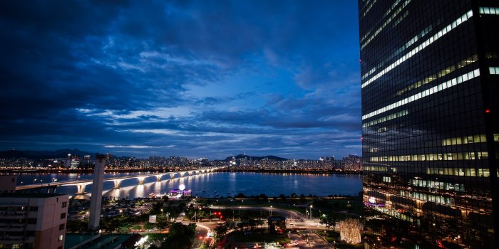 3840x2160 Free download Seoul landscape at night Wallpapers HD Wallpapers