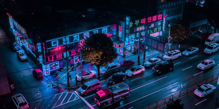 6946x4567 Seoul Midnight : wallpapers