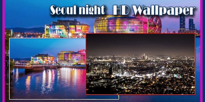 1280x720 Seoul Night HD Wallpaper for Android - APK Download