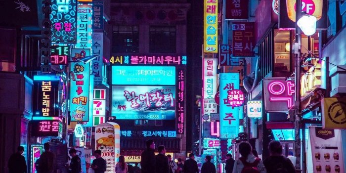 1080x1080 Seoul At Night In Neon-Noir Through The Lens Of Photographer Noe