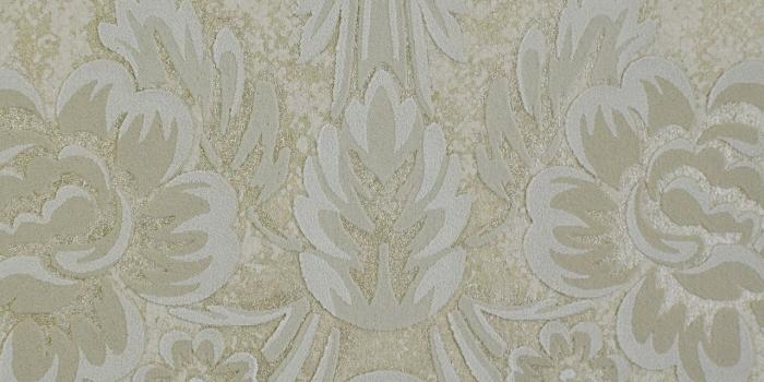 1280x1280 Embossed Wallpaper | Floral Embossed Wallpaper In Cream