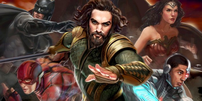 2449x1378 Comics Justice League Aquaman Wonder Woman Cyborg Flash Batman HD