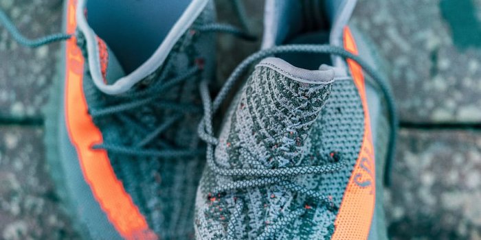 910x1364 HD wallpaper: Pair of Gray Adidas Yeezy Boost 350 Shoes, color