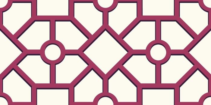 1200x1200 York Wallcoverings ON1664 Hedgerow Trellis Wallpaper Raspberry