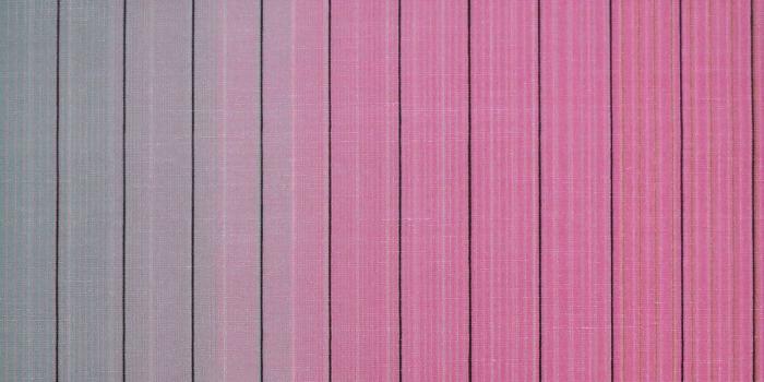1200x1200 Missoni Home Vetical Stripe Wallpaper - Jade/Pink/Black in Pink