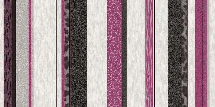 1600x1600 Wallpaper stripes leopard print black pink silver P+S Trend Edition