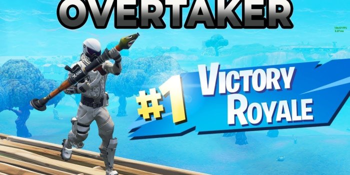 1280x720 NEW* Fortnite OVERTAKER SKIN Gameplay (Battle Royale)