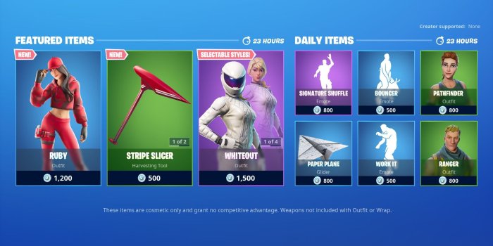 1920x1030 Fortnite Item Shop 6 October - Fortnite Challenges