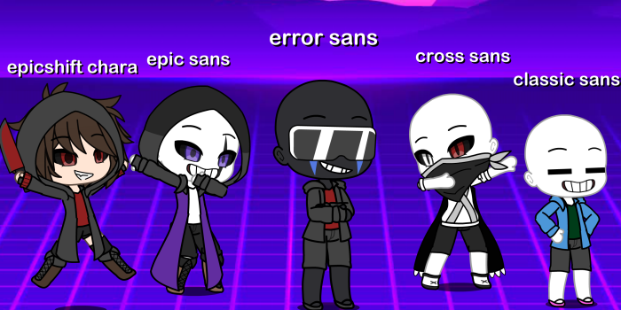 2560x1440 Cross Sans Gacha Life - 2560x1440 Wallpaper - Ecopetit.cat