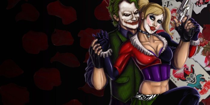 1280x1024 Joker And Harley Quinn Together (#22866) - HD Wallpaper