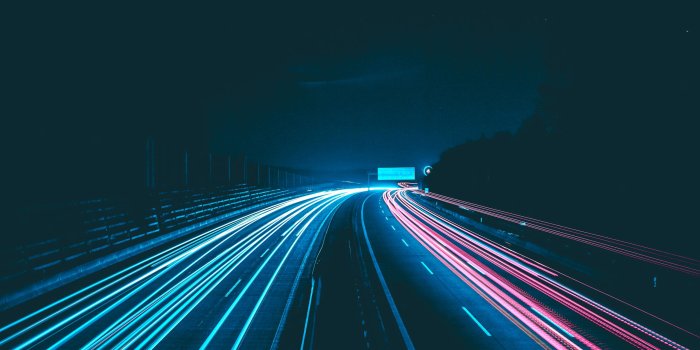 2560x1440 Night Lights Road - Highway Night, Hd Wallpapers & backgrounds