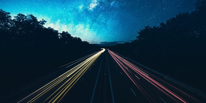 2048x1365 4599864 #road, #stars, #traffic, #sky, #long exposure, #lights