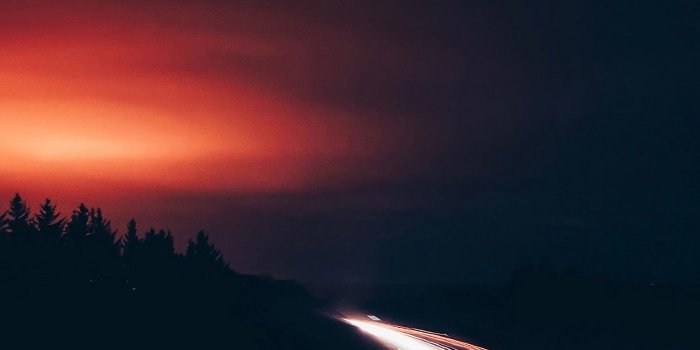 2160x3840 Highway Road Night Time-Lapse Landscape Scenery 4K Wallpaper #174