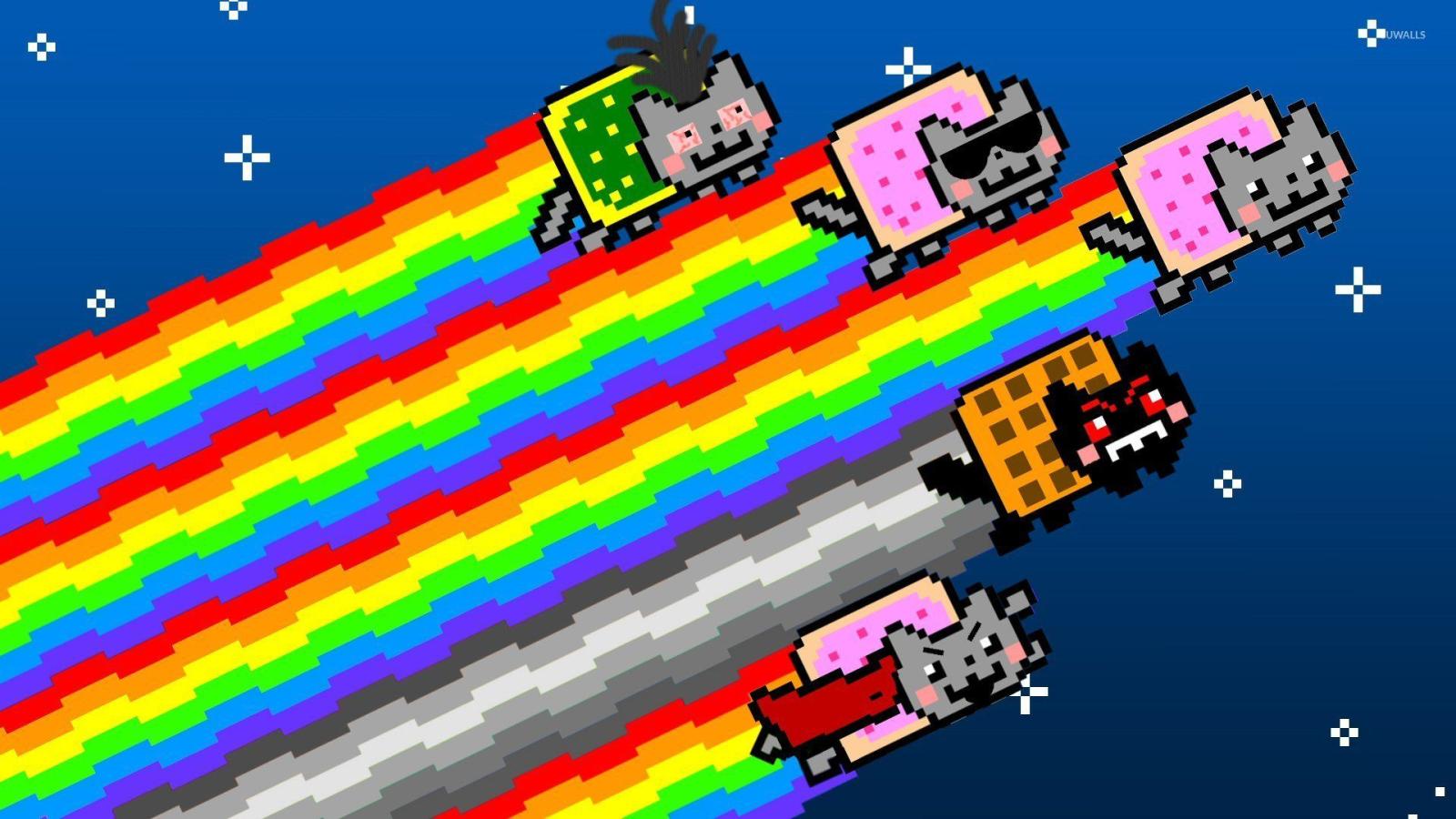 1920x1080 Nyan cats wallpaper - Meme wallpapers - #9994