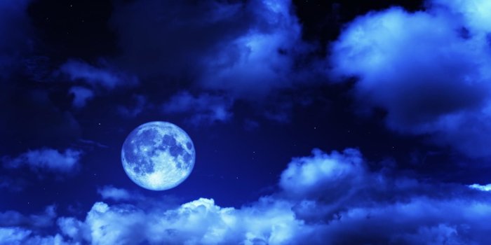 1920x1200 Dark Blue Moon Wallpaper (72+ images)