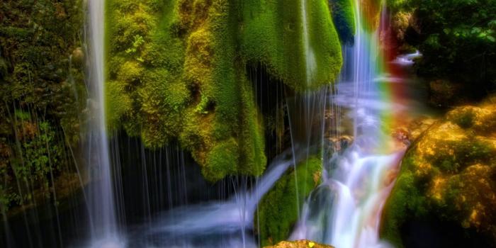 1920x1080 Waterfall And Rainbow Wallpapers Full Hd - Rainbow Waterfall In