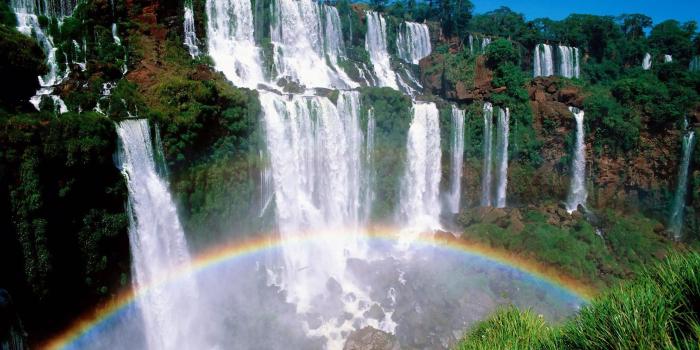 1920x1200 Waterfall Rainbow Wallpaper Hd 190 Wallpaper - Most Natural