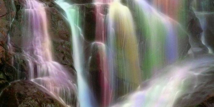 1024x768 Waterfall And Rainbow Wallpapers - We Need Fun