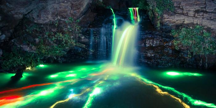 1820x1209 Waterfalls of Mountain to Beach Wallpapers HD / Desktop and Mobile