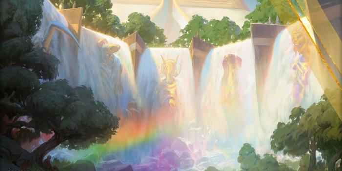 3840x2160 Download 3840x2160 Magic: The Gathering, Landscape, Rainbow