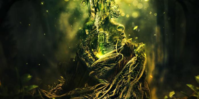 1920x1200 manipulation, Cg, Digital, Art, Artistic, Magic, Trees, Forest