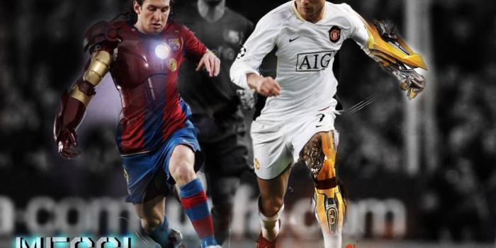 1024x768 48+] Messi vs Ronaldo Wallpaper 2016 on WallpaperSafari