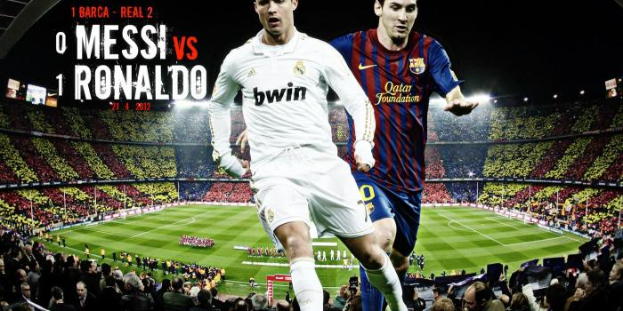1400x875 Free download Top Football Wallpapers Messi and Ronaldo Cool