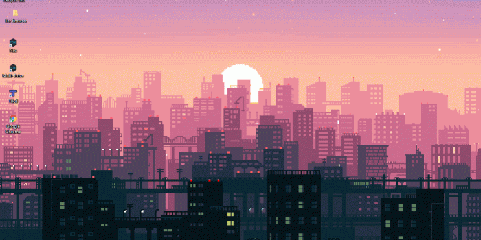 1366x768 Aesthetic City Background posted by Ethan Anderson