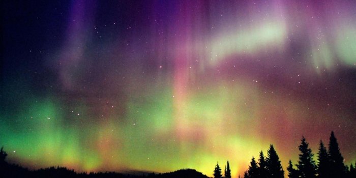 1600x900 Free download Northern Lights light nature northern polar purple