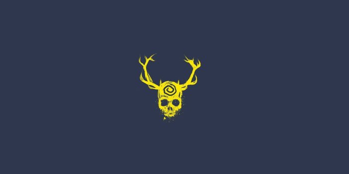 2048x1152 Minimalist Skull Wallpapers - Top Free Minimalist Skull