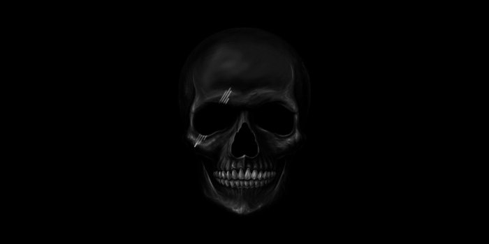 1920x1080 Dark Skull Wallpaper Hd