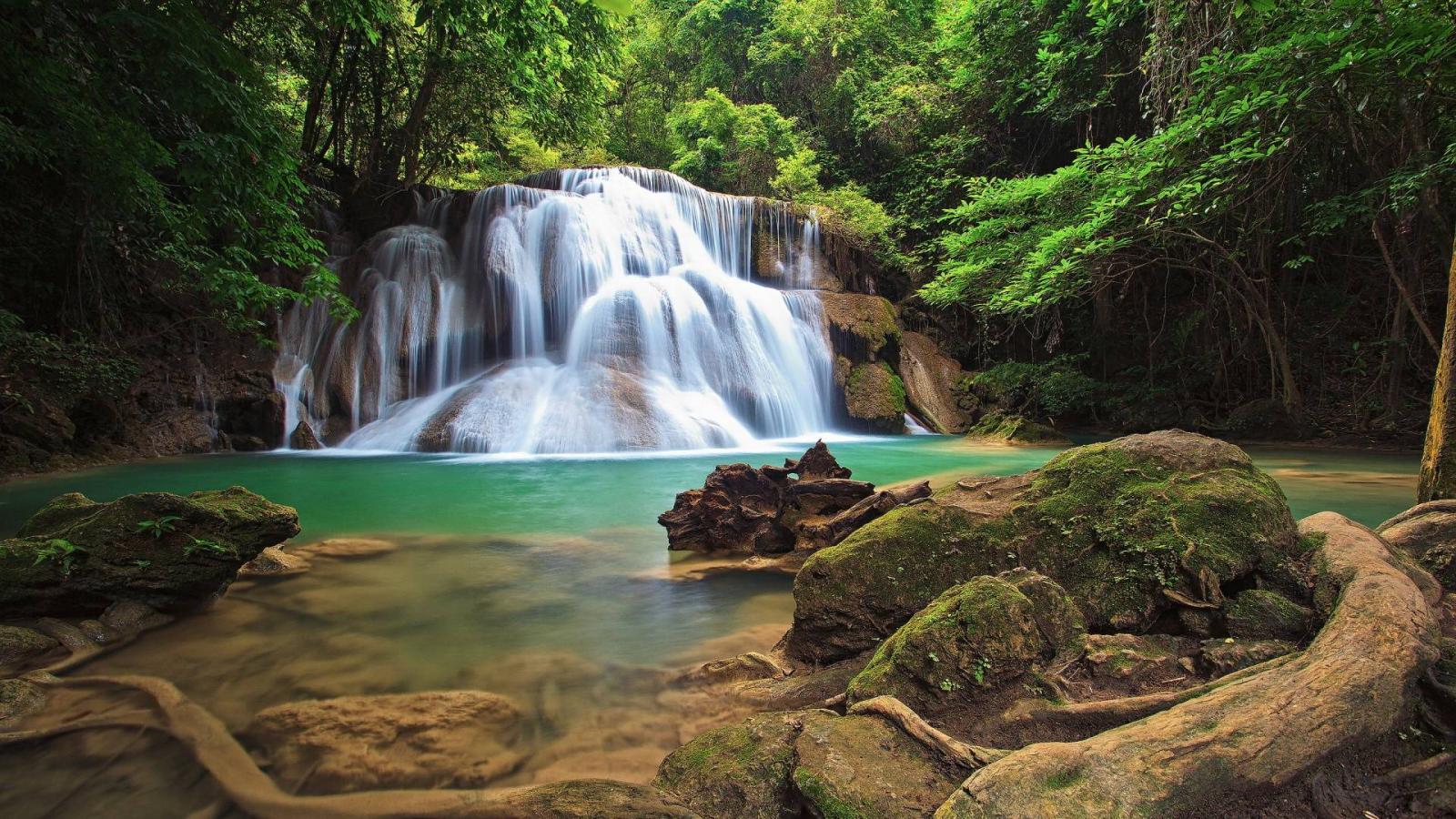 1920x1080 Forest Waterfall Wallpapers - Top Free Forest Waterfall