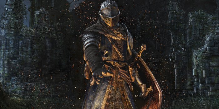 7680x4320 Dark Souls game - Knight armor HD wallpaper download