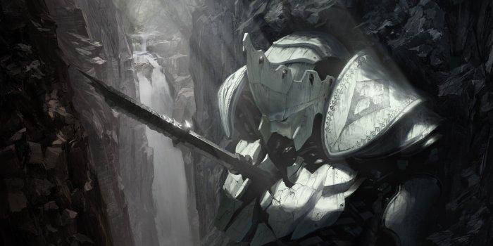 2635x1395 knight fantasy art armor artwork 2635x1395 wallpaper – Art Fantasy