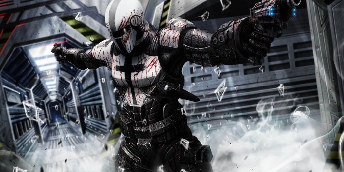 1920x1200 Future, Knight, Weapons, Crusader, Blood - Sci Fi Futuristic Armor