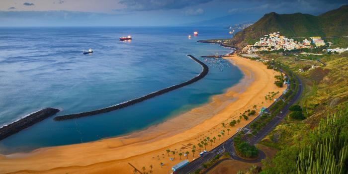 1920x1200 Beach in Tenerife in the Canary Islands HD Wallpaper | Background