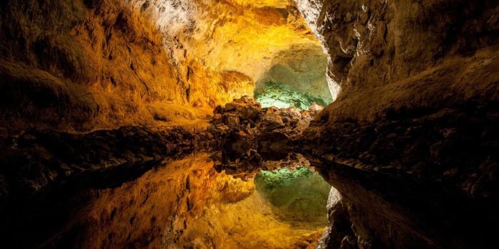 1920x1080 nature mirrors reflections caves canary islands 1920x1080