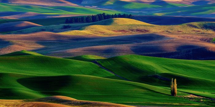 2560x1440 Amazing Colorful Hills MacBook Air Wallpaper Download