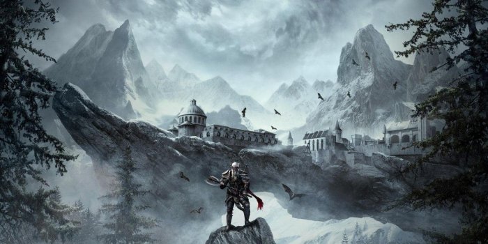 1332x850 Wallpaper The Elder Scrolls Online: Dark Heart of Skyrim, Nord