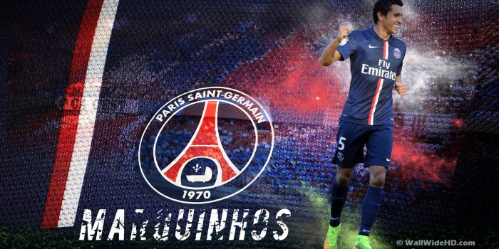 1920x1200 Marquinhos 2015 Paris Saint-Germain Wallpaper free desktop