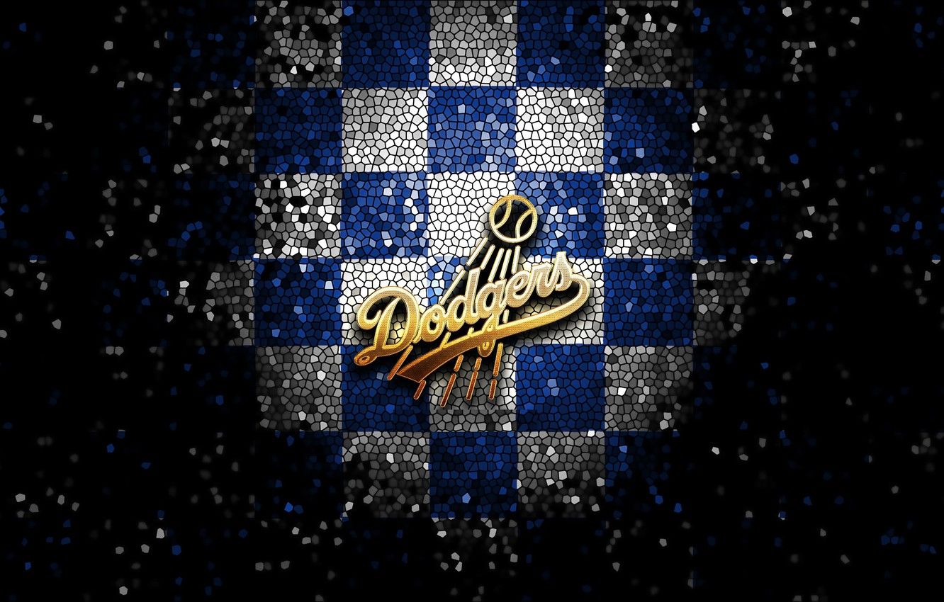 1332x850 Wallpaper wallpaper, sport, logo, baseball, glitter, checkered, MLB, Los  Angeles Dodgers images for desktop, section спорт - download