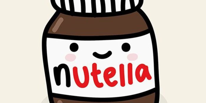 1080x1920 Cute Nutella Jar Illustration Android Wallpaper free download