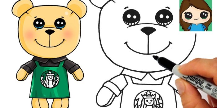 1280x720 Cute Drawings For Kids Starbucks