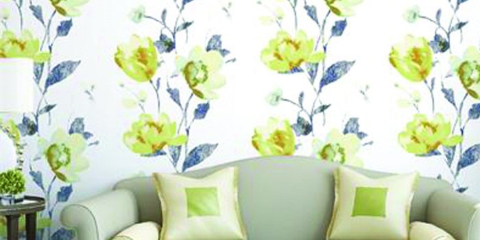 2274x2274 Chinese Painting Wallpaper with Flower Pattern (220-240g/sqm 53CM