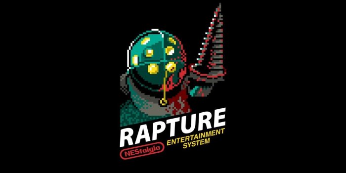 1280x800 bioshock rapture retro games nes 8bit game – Video Games Bioshock
